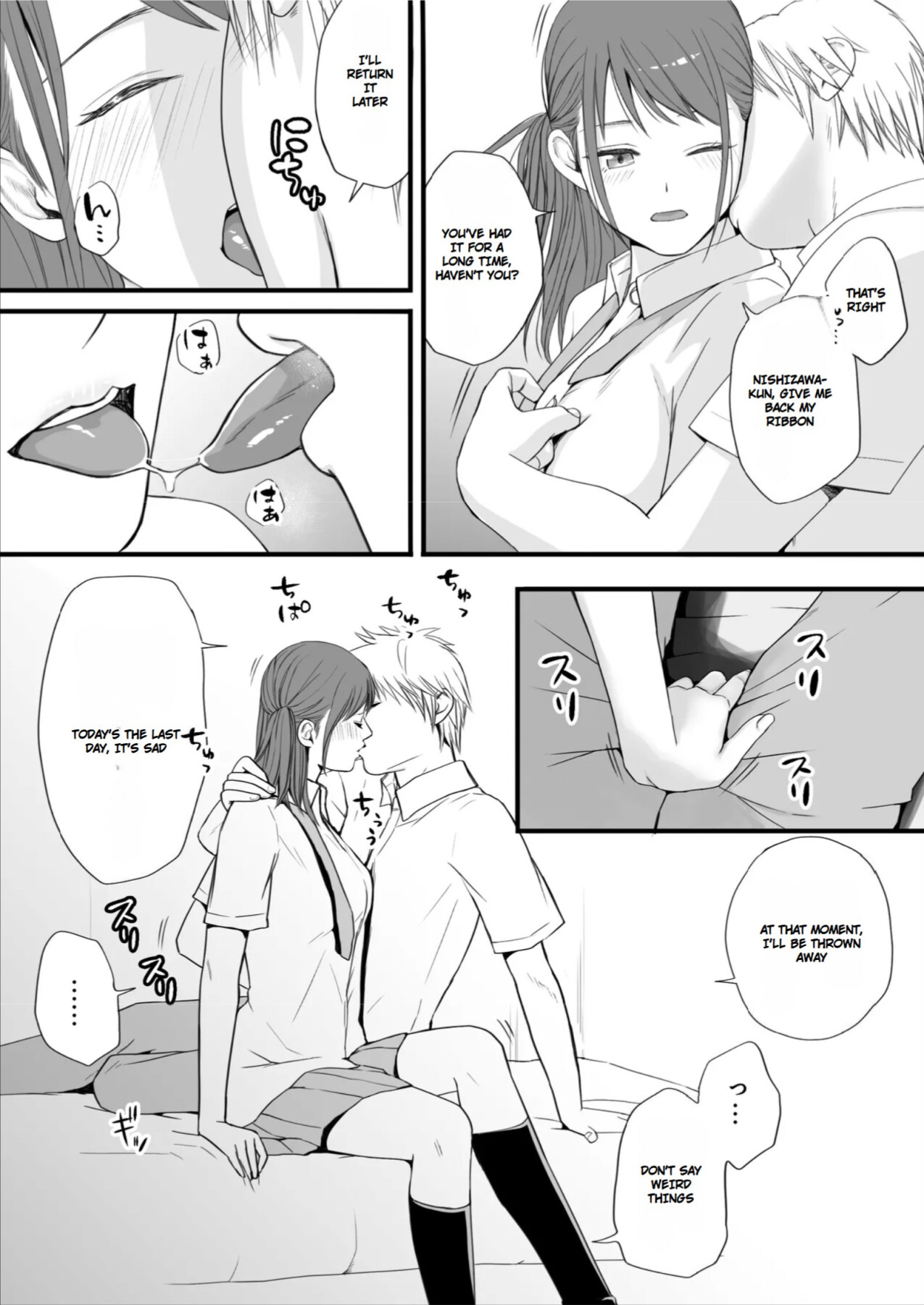 Hentai Manga Comic-You Said It'd Just Be Grinding... But You Ended up Slipping It In. Now I'm Just the Top Student's Toy 3.-Read-55